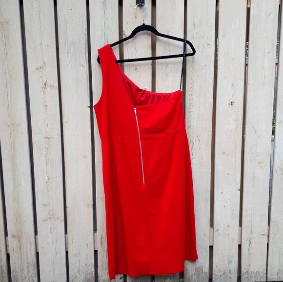 NWOT Jason Wu x Eloquii Red Cocktail Dress - Picture 6 of 8